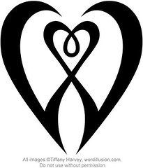 "W" Heart Design