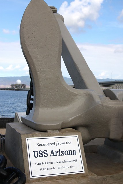USS Arizona's Anchor