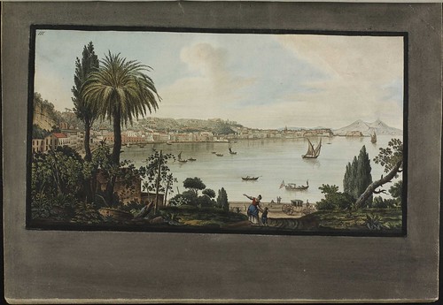 Plate 3, view of Naples from Pausilipo