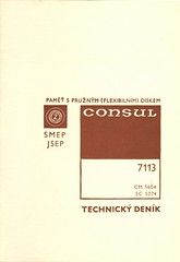 Consul 7113 -- Technical diary / Technický deník