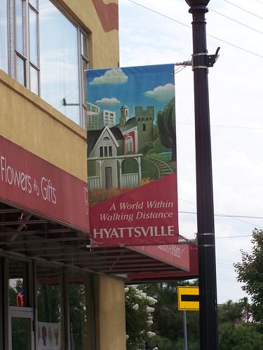 Hyattsville, Maryland Banner: A world within walking distance