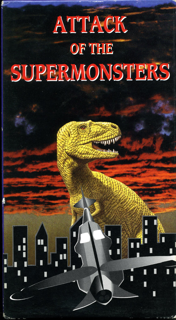 Attack of the Supermonsters (VHS Box Art)
