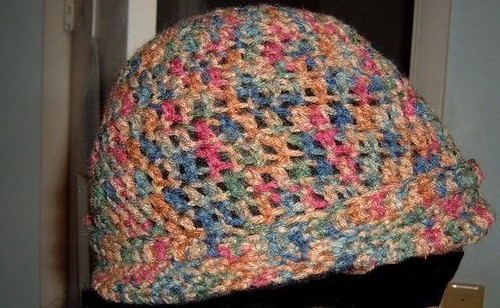 Hat side view.