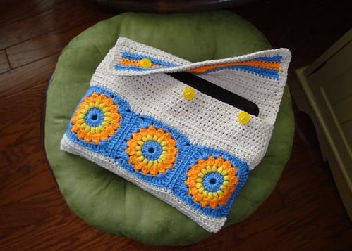Crocheted Netbook Case 02