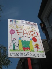 Summer Fair sign