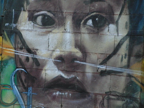 graffiti en puerto colombia (choroní, venezuela)