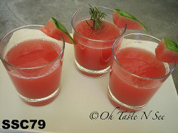 SSC79-Rosemary Watermelon Cocktail / Mocktail