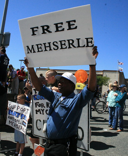 Black Man wants to Free Mehserle