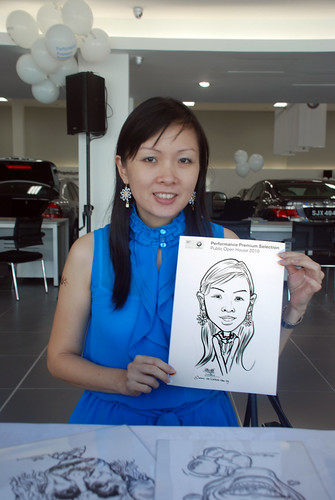 Caricature live sketching for Performance Premium Selection BMW - Day 2 - 19