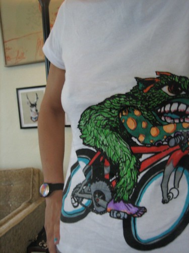 100801. monsters on bicycles.