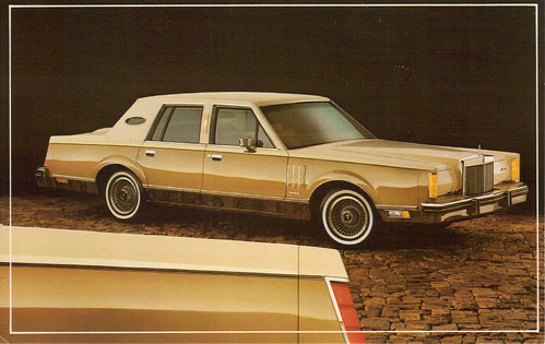 Lincoln Continental Mark Vi. 1982 Lincoln Continental Mark