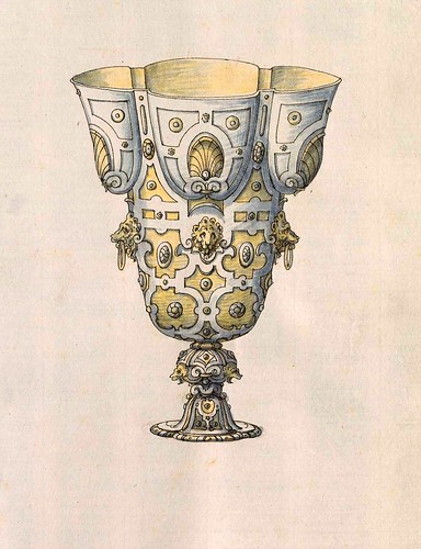 004-Copa-Entwürfe für Prunkgefäße in Silber mit Gold-BSB Cod.icon.  199 -1560–1565- Erasmus Hornick