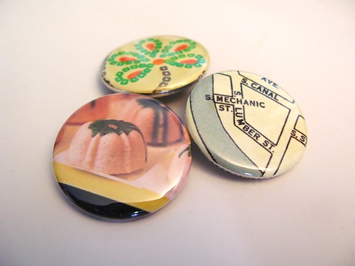 handmade buttons from The Renegade Craft Fair