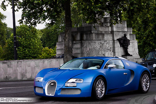 Bugatti Veyron Bleu Centenaire by Murphy Photography