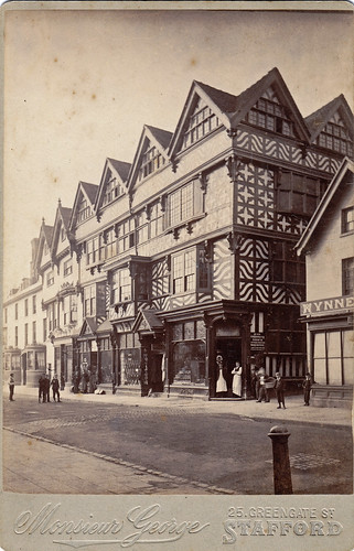Ancient High House, Stafford. 1880s?