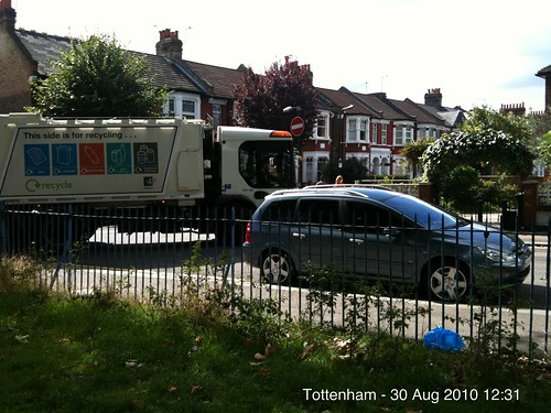 Haringey recycling truck