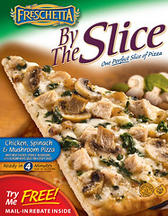 FRESCHETTA® By The Slice Chicken Spinach Mushroom