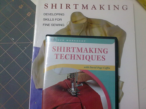 Shirtmaking book and dvd