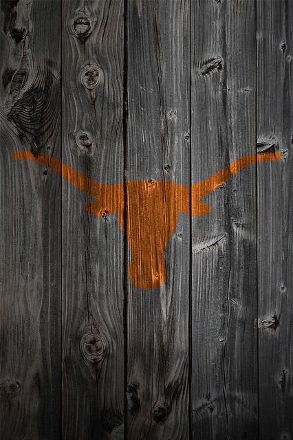 texas longhorn background wallpaper. Texas Longhorns Wood iPhone 4 Background