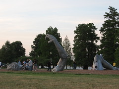 "The Awakening" Giant Statue at Hains Point
