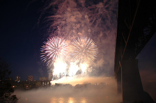 Canada Day fireworks, 2010