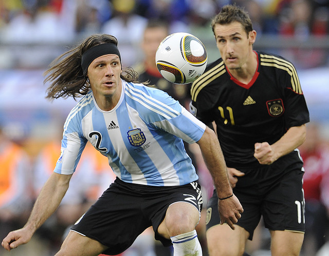 Mundial Argentina Martin Demichelis Alemania Miroslav Klose