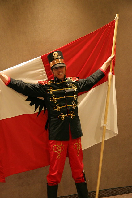 Von Ziger, Battle Dress with Flag