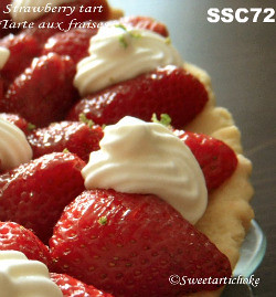 SSC72 - Strawberry tart with a green lime twist