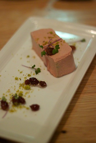 foie gras parfait with toasted brioche