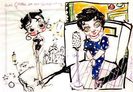 Betty Boop &amp; Mae Questel by Keep in style