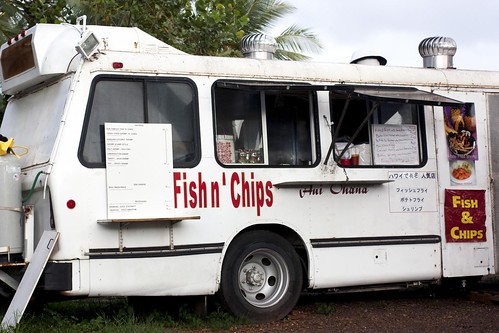 @ the fish n' chips truck