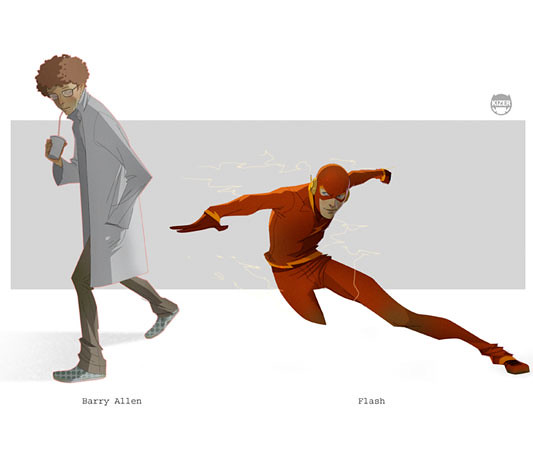 Kizer,  Flash - Barry Allen