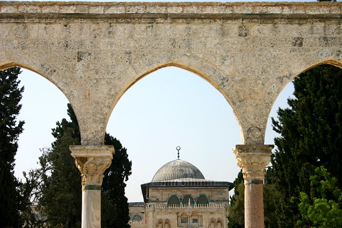 Mosque and arches