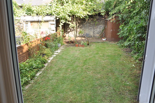 The lawn after!