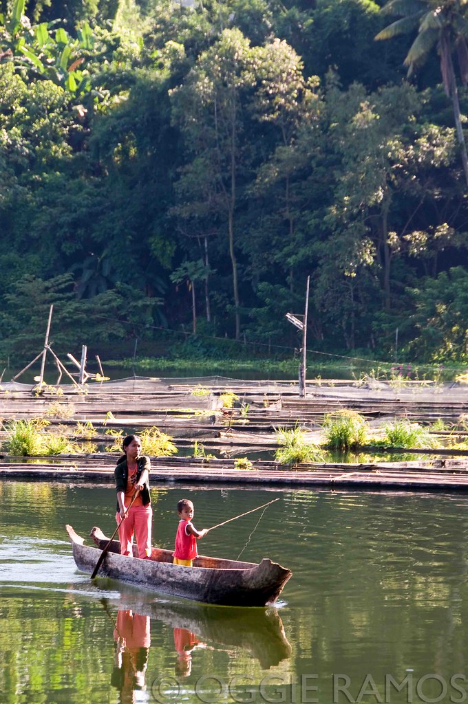 Lake Sebu - Young Fisherman & Mom