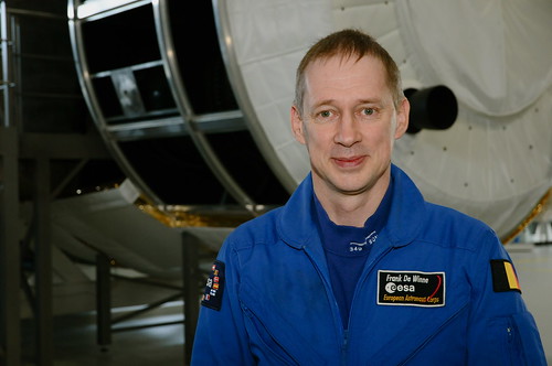 ESA Astronaut Frank De Winne