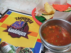Taqueria Guadalajara chips and salsa