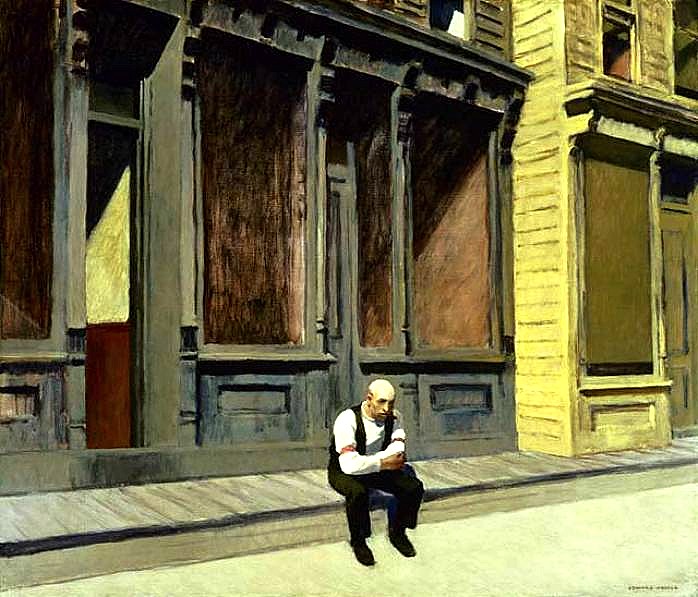 Edward Hopper - Sunday - 1926 - The Phillips Collection, Washington D.C.