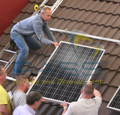 Solar Panel Course Snapshot - Team work on our course