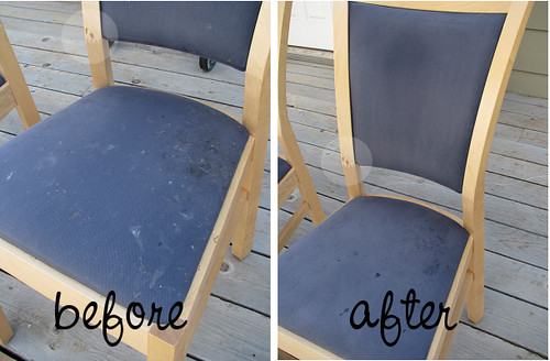 chairs before and after