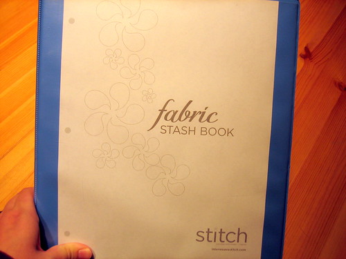 Fabric Stash book outside cover