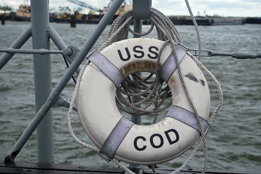 USS Cod Life Buoy