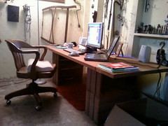 My basement office