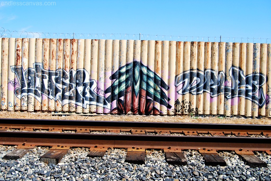 Loiter, Plant Trees, Drupe Graffiti in Hayward California. 
