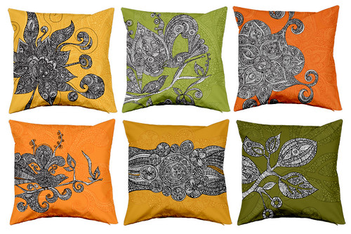 Set of pillow covers