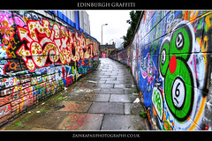Edinburgh graffiti