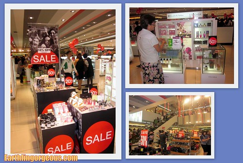 Cosmetics and Perfume at SM Department Store Cubao