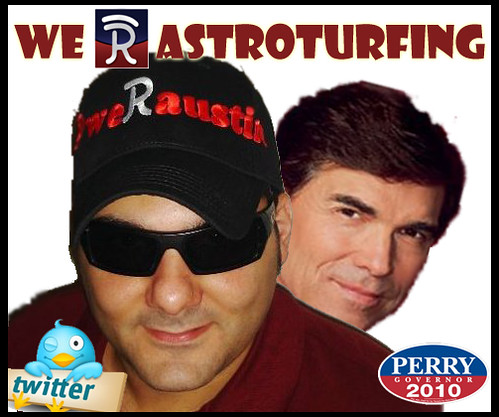 Rick Perry's Campaign Caught Astroturfing on Twitter