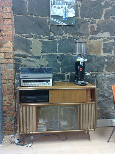 retro stereo cabinet