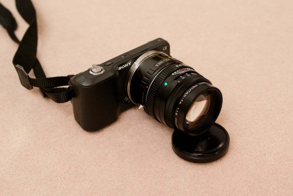 Sony NEX-3 Pentax 77mm f1.8